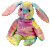 Hippie the Tie-Died Bunny