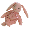 Hoppity the pink bunny