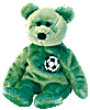Kicks the Football playing Bear