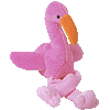 Pinky the flamingo